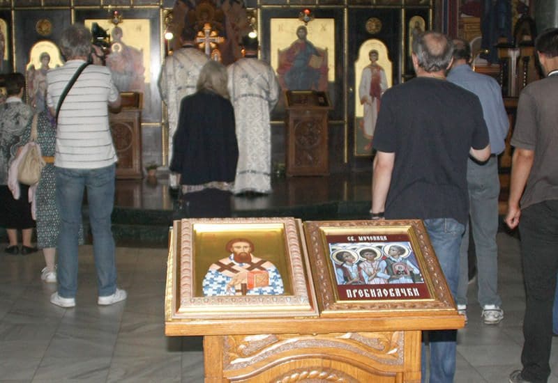 Историјска литургија: Први пут служена је литургија посвећена Светим Пребиловачким мученицима у Храму Светог Саве на Врачару