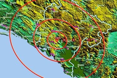 Земљотрес код Никшића, подрхтавало и у Требињу