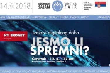 ЛИНТА: Скандалознa одлукa да се Међународни сајам привреде у Мостару отвори на дан оснивања НДХ