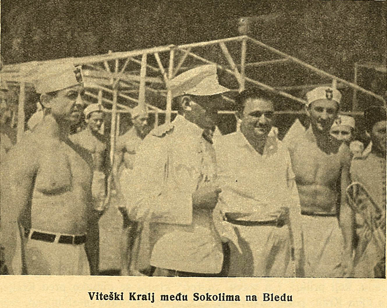 Kralj i sokoli na Bledu 1934