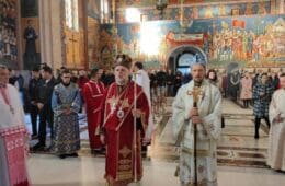 ГОСТ И ДОМАЋИН: Владика Григорије у Требињу прославио крсну славу Светог Игњатија Богоносца