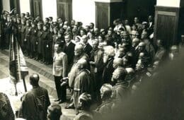 Proslava na kojoj je osvecena zastava u Ruskom domu 1934