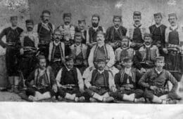 Nikšić_3.septembra_1887.Vojvoda_Trifko_Vukalović_i_saborci